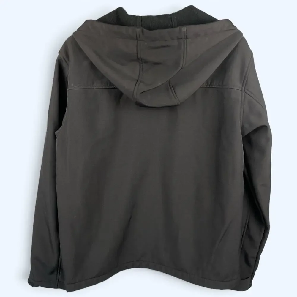 Reebok Men's Lightweight Softshell Jacket Water-resistant Medium Black